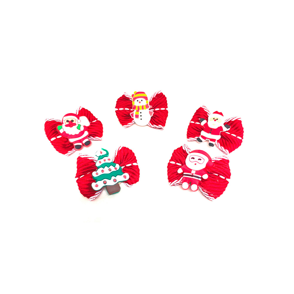 Lacinhos de Natal Modernpet Vermelho 2 Unidades - Estampas Sortidas