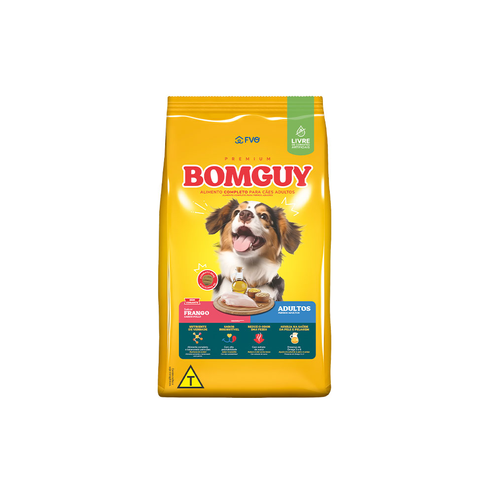 Ração Bomguy para Cães Adultos Sabor Frango