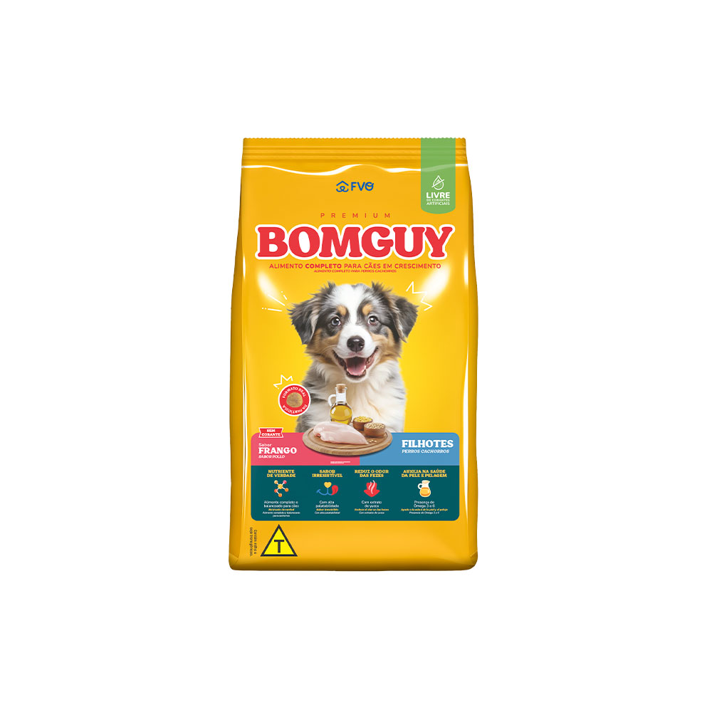 Ração Bomguy para Filhotes Sabor Frango