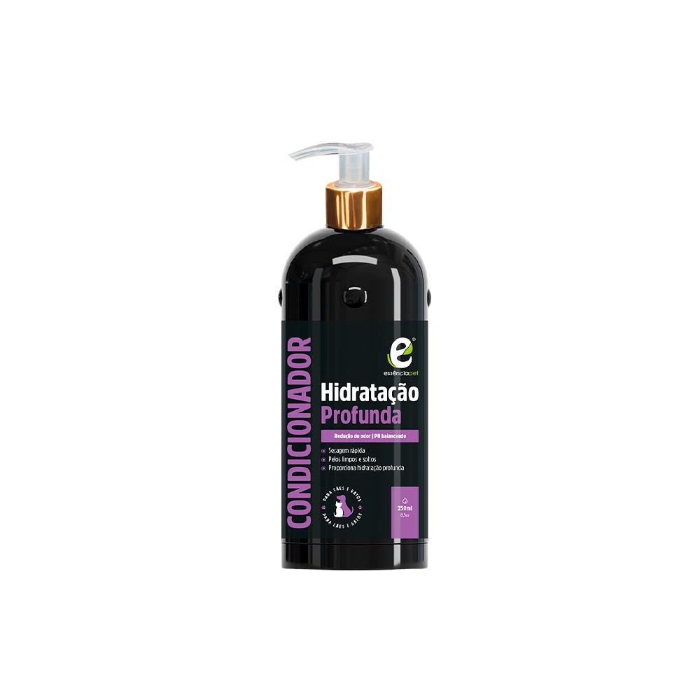 Condicionador Essência Pet Hidratação Profunda para Cães e Gatos 250 ml
