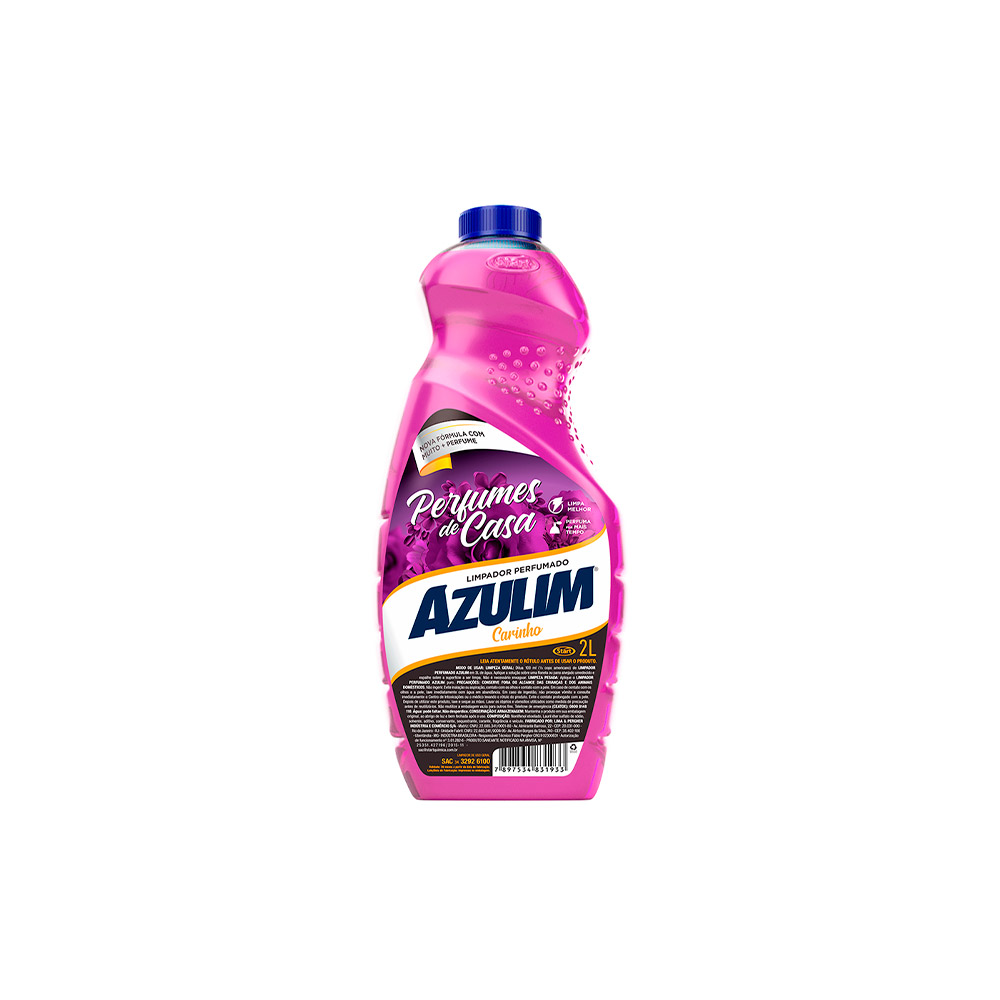 Limpador Perfumado Azulim Carinho 2L