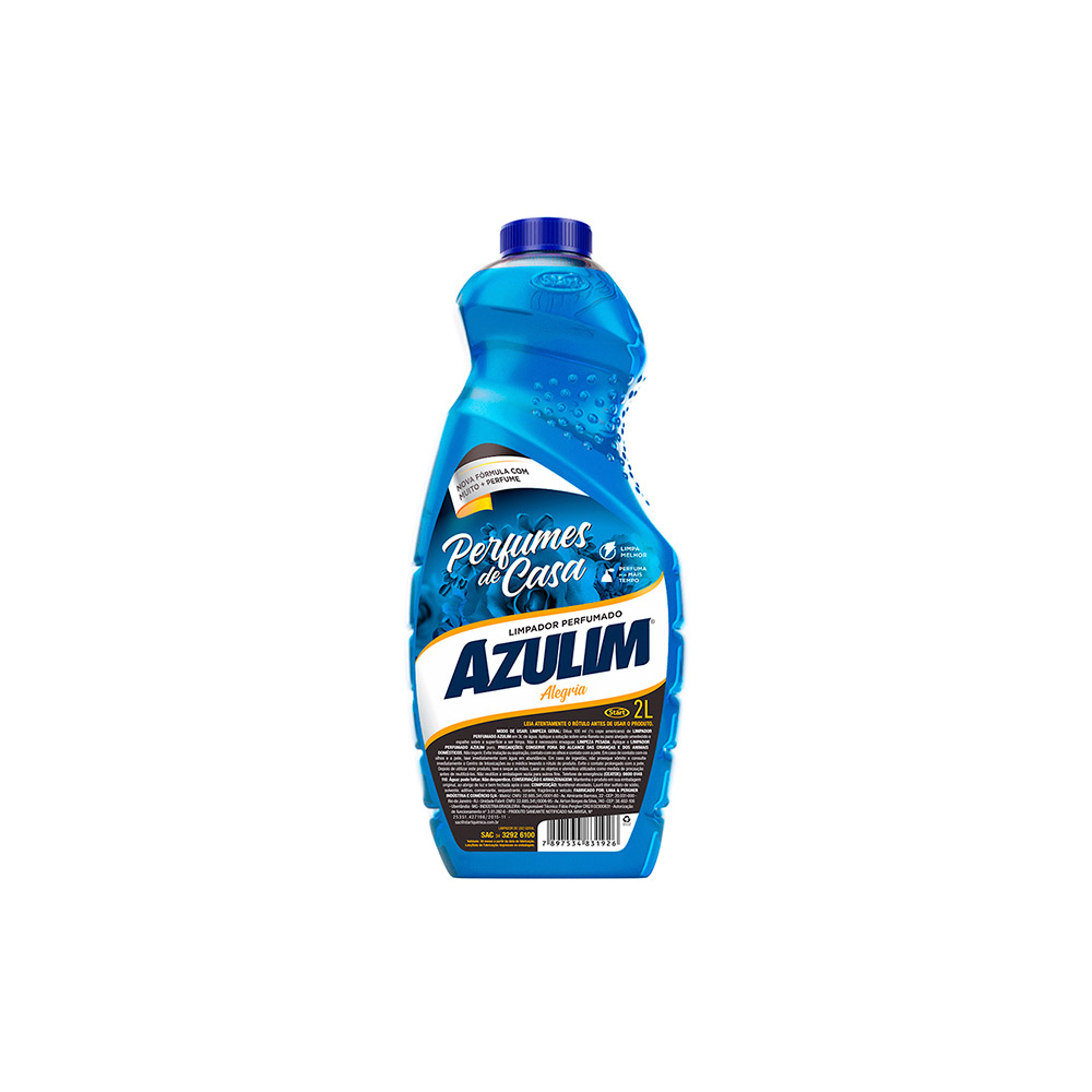 Limpador Perfumado Azulim Alegria 2L