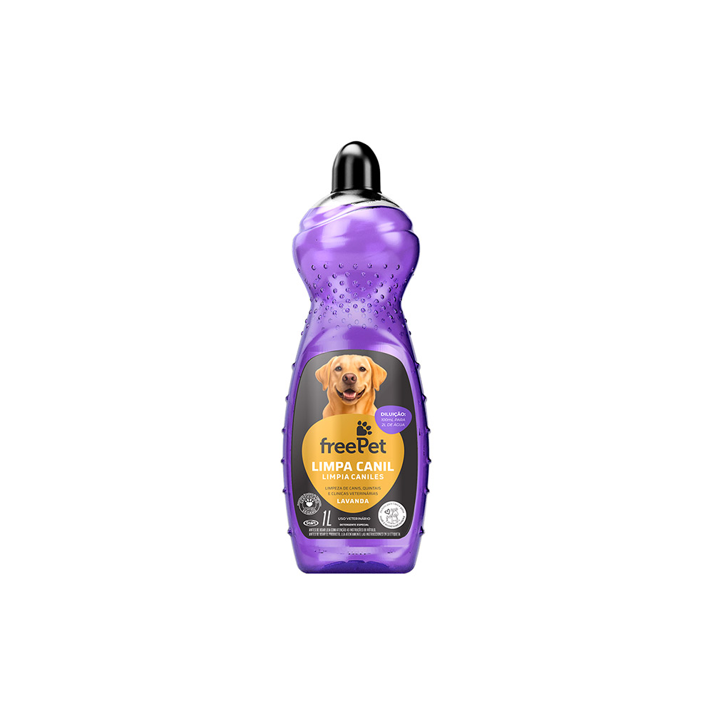 Limpa Canil Free Pet Lavanda 1L