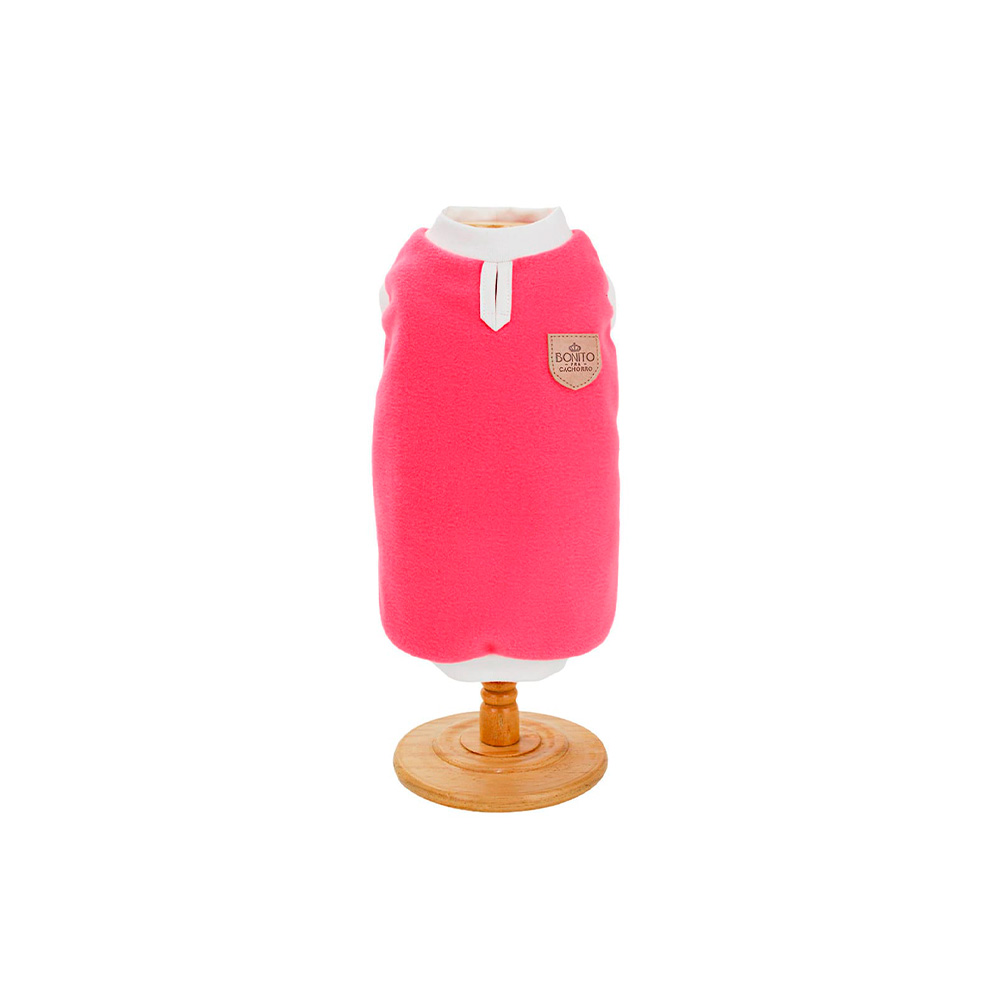 Casaco Bonito pra Cachorro Básico Rosa para Cães