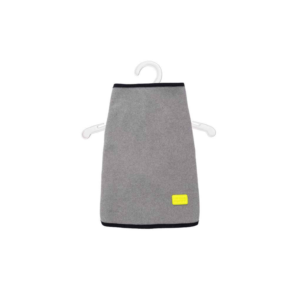 Casaco Urban Fleece com Gola Cinza para Cães e Gatos