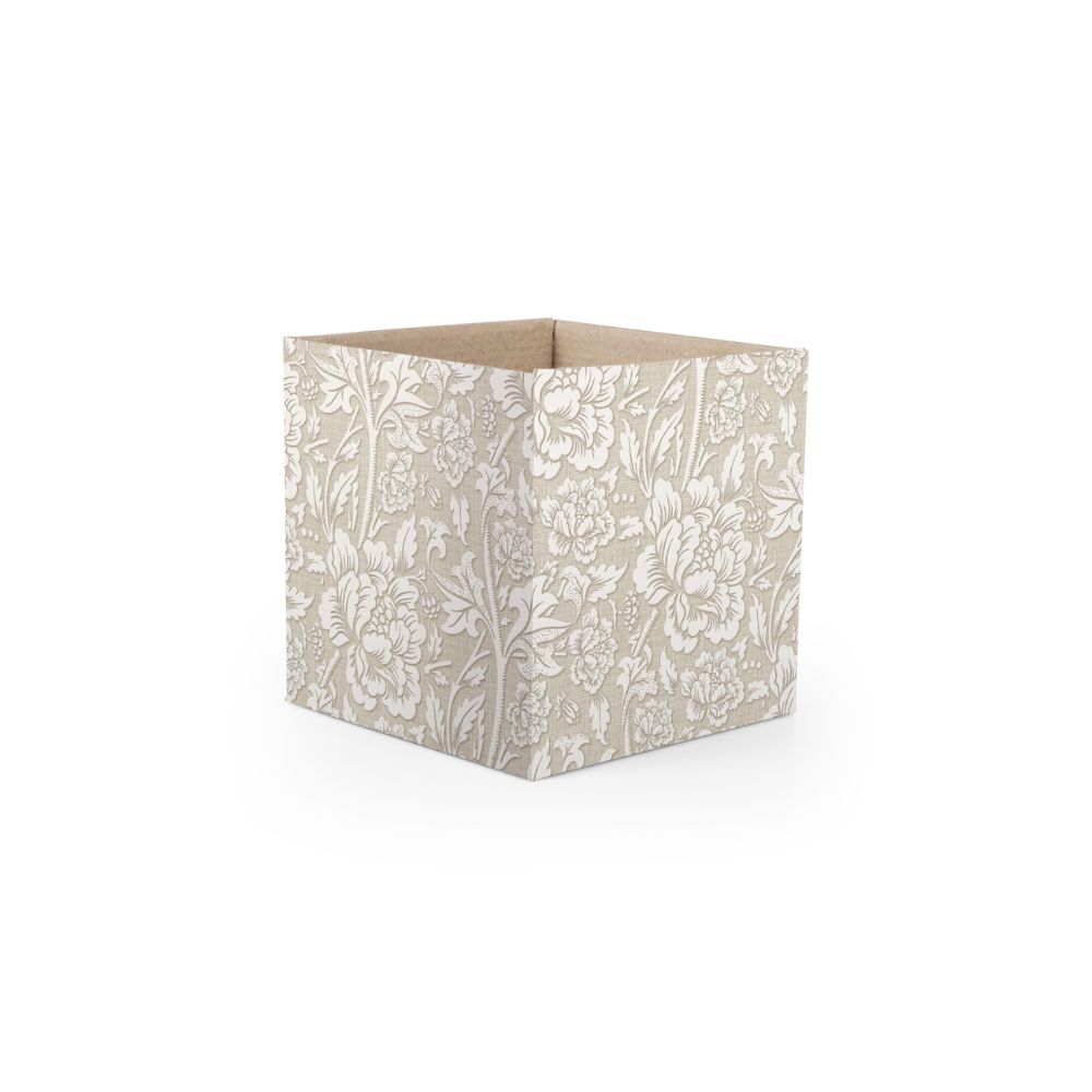 Cachepot Floral Atlanta Quadrado Zaya