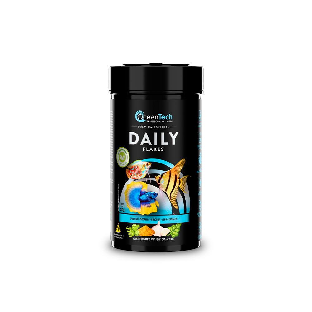 Alimento Ocean Tech Daily Flakes para Peixes