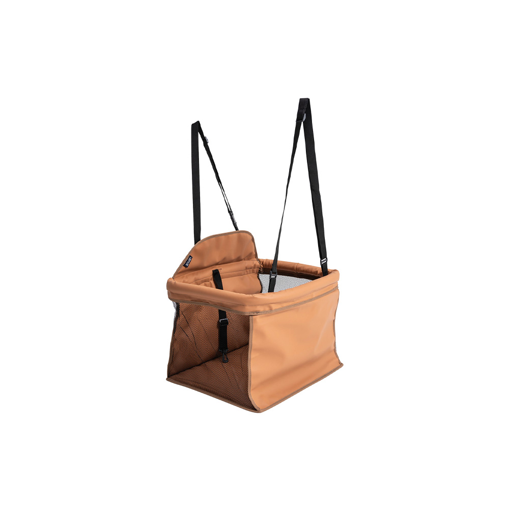 Cadeira para Carro Kiddo Comfort Caramelo para Cães e Gatos