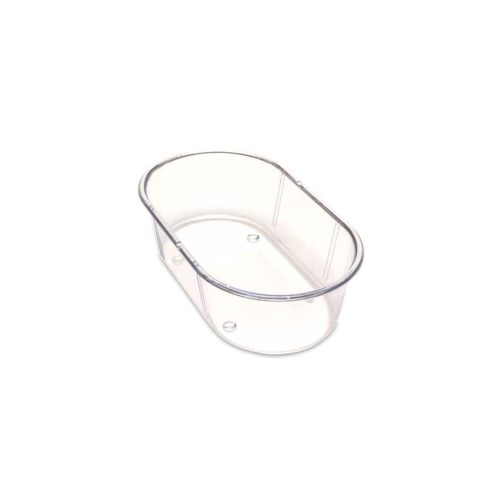 Banheira Cônica InjetFour Cristal para Pássaros