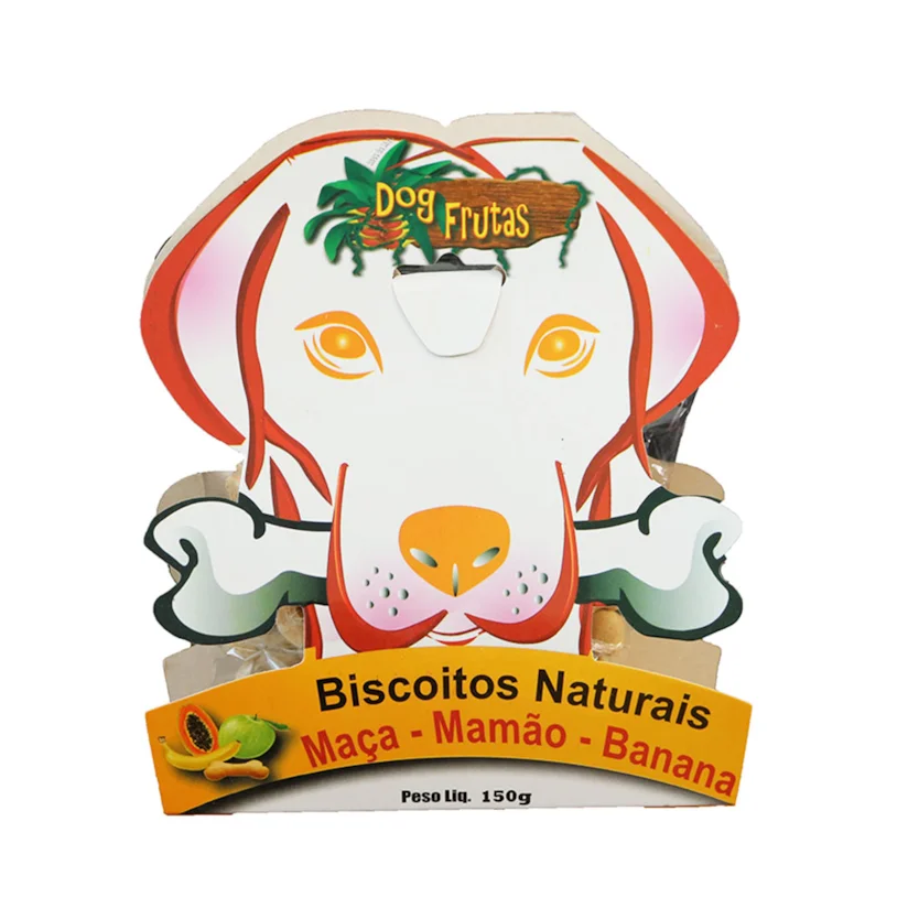 Biscoito Natural Maça e Mamão E Banana Aves Da Mata 150g