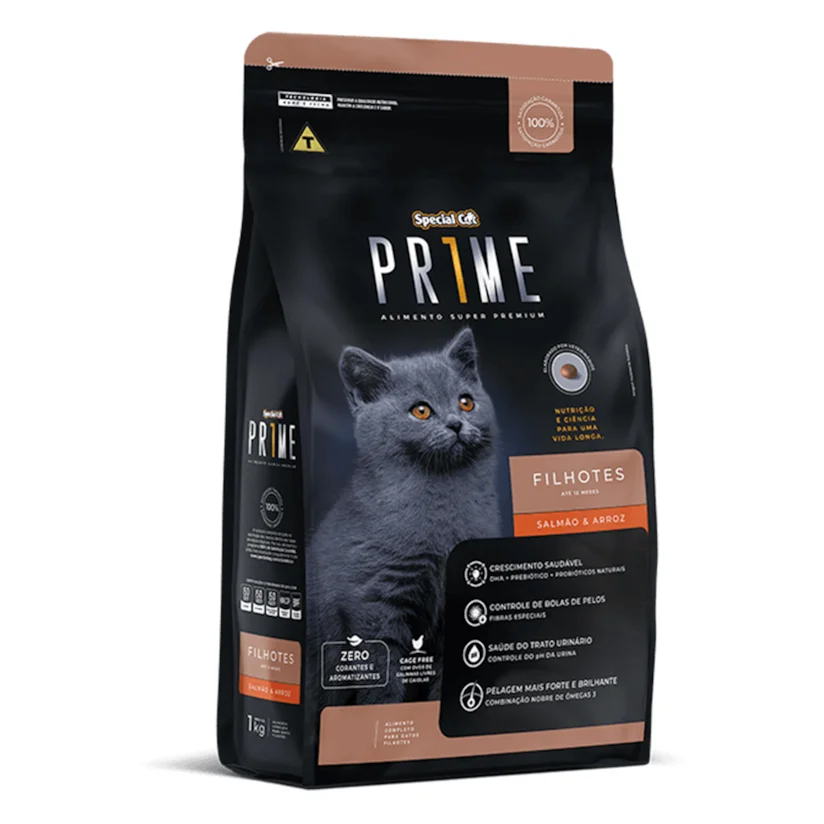 Ração Special Cat Filhotes Salmão E Arroz 10,1kg