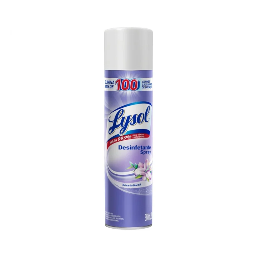 Desinfetante Spray Lysol Aero Brisa da Manhã 360ml
