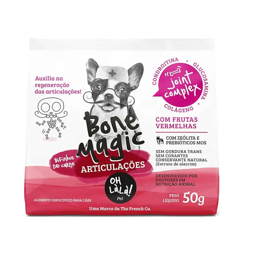 Petisco Oh LàLà Cães Bone Magic Articulações 50g