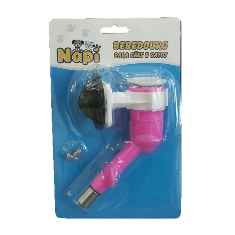 Bico de Bebedouro Portátil Rosa Napi