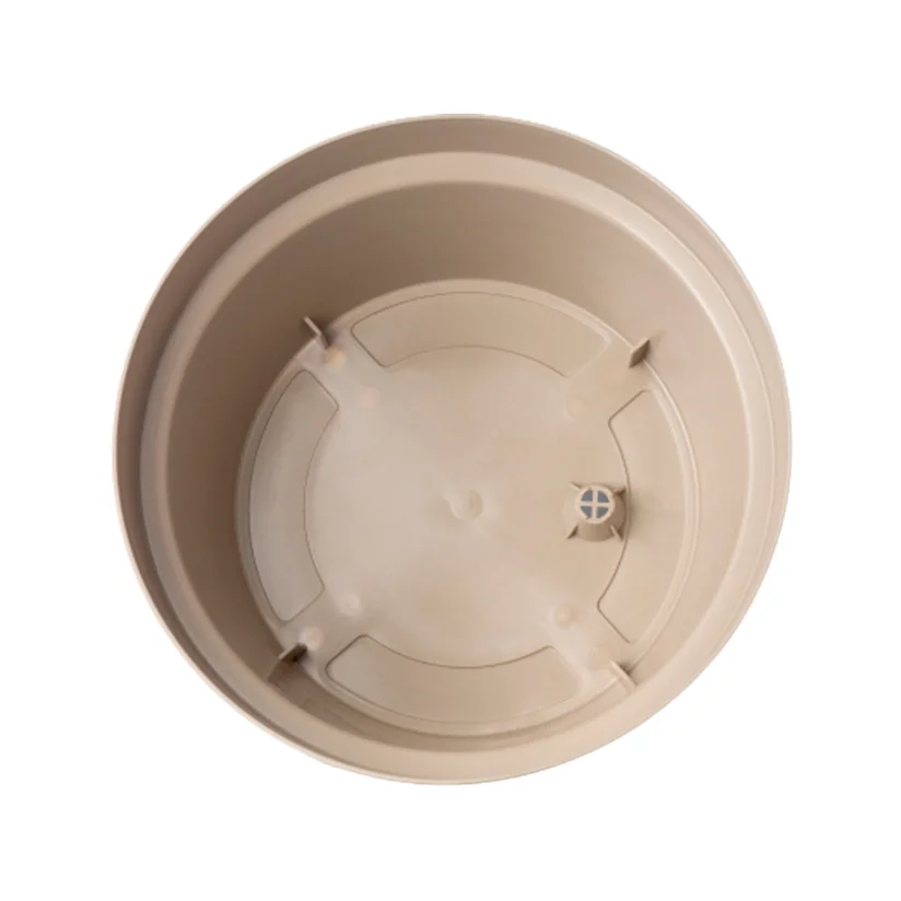 Vaso Cuia Okla Bari Cinza para Jardim Tamanho 3