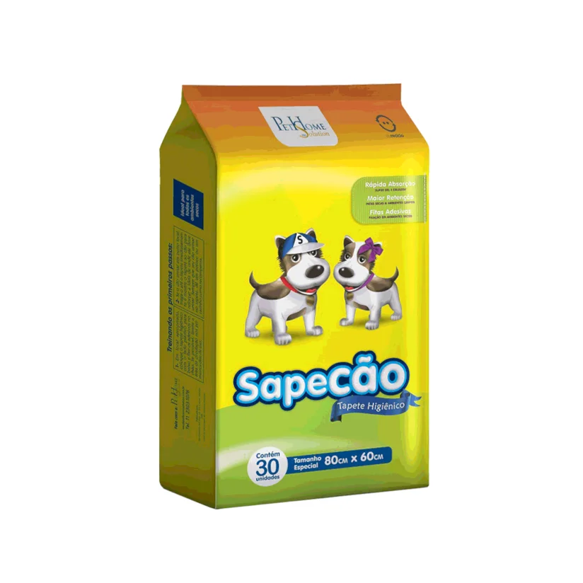 Tapete Higiênico Cães Sapecão 30 Unidades