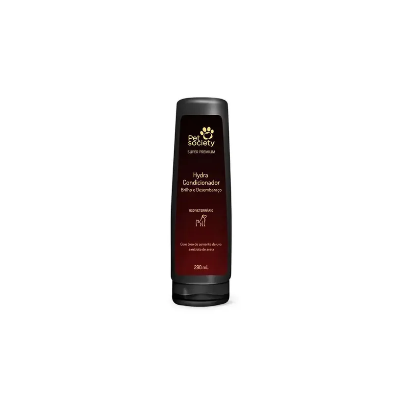Condicionador Desembaraço e Brilho Pet Society 290ml