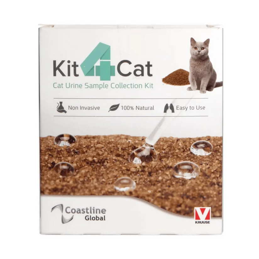 Areia Para Gato Kit4cat Coleta de Urina Krusse 300g