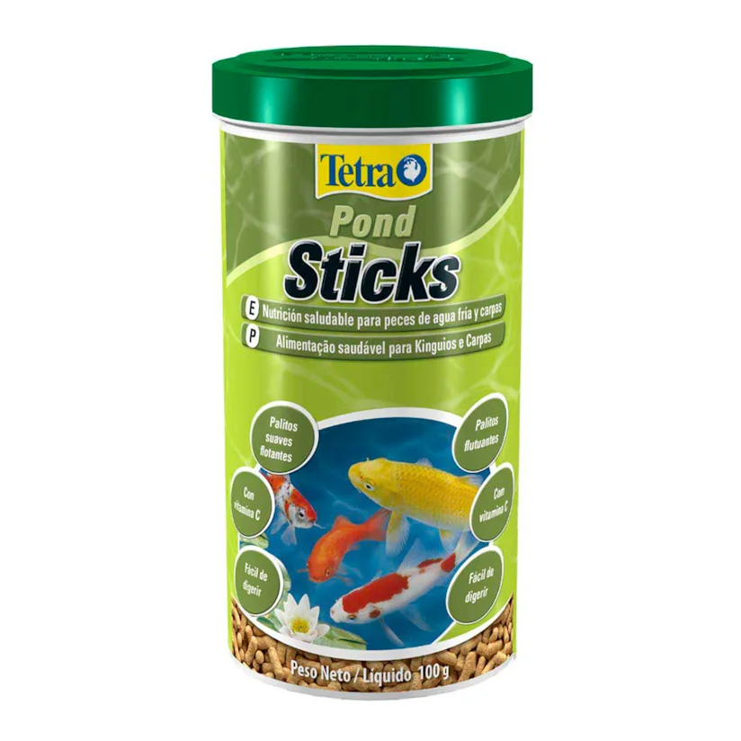 Ração para Peixes Tetra Pond Sticks 100g
