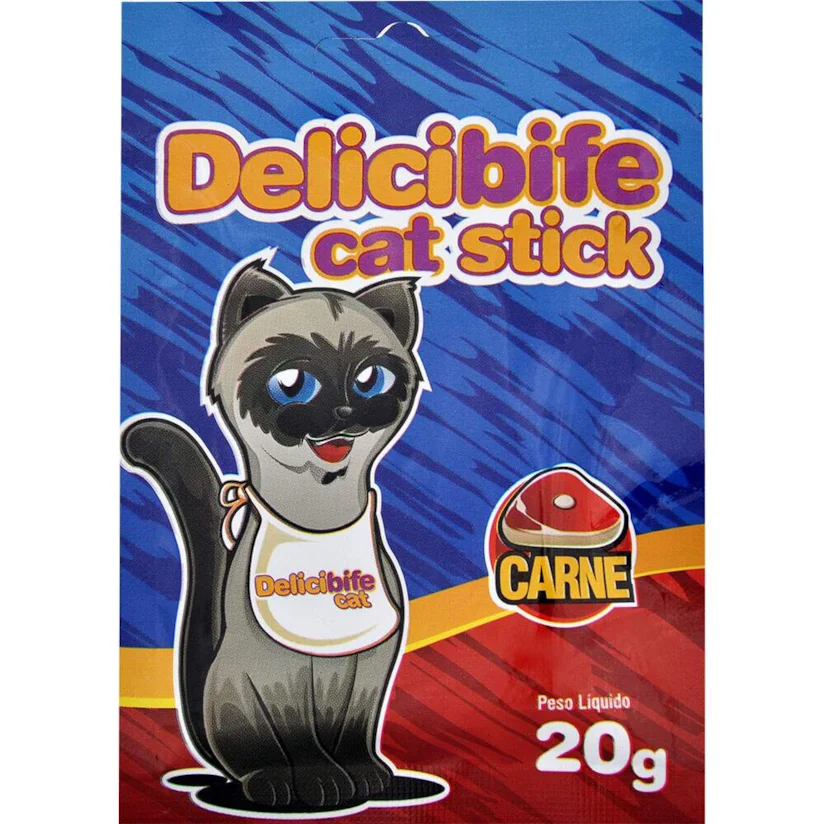 Petisco Delicibife Gatos Carne 20g