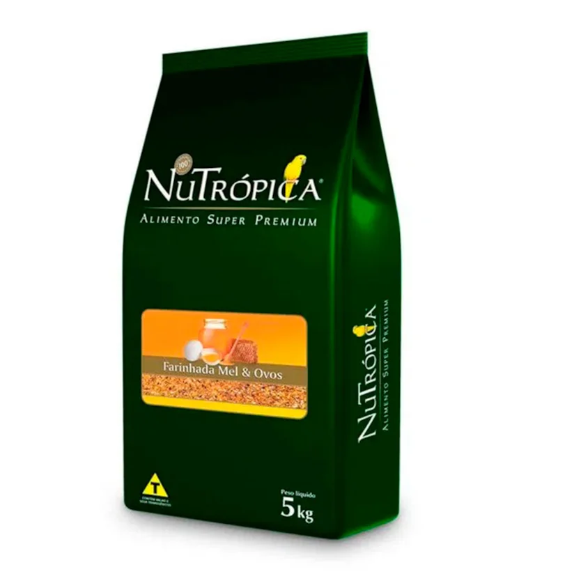 Ração Farinha Mel e Ovos Nutrópica 5kg