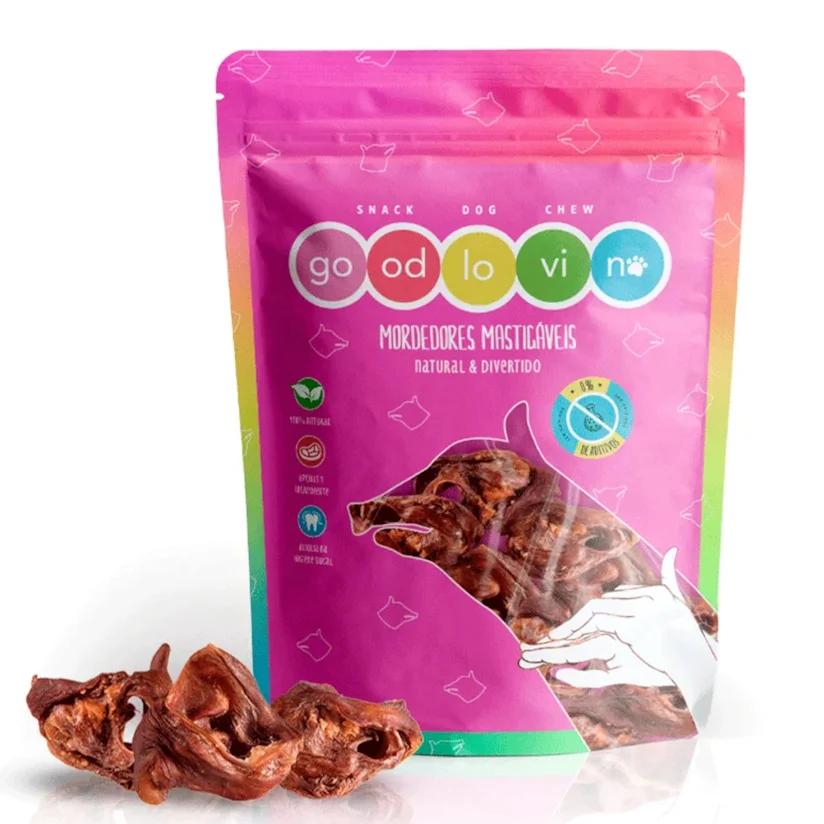 Petisco Para Cães Bisteca Suína Good Lovin Com 3 Unidades