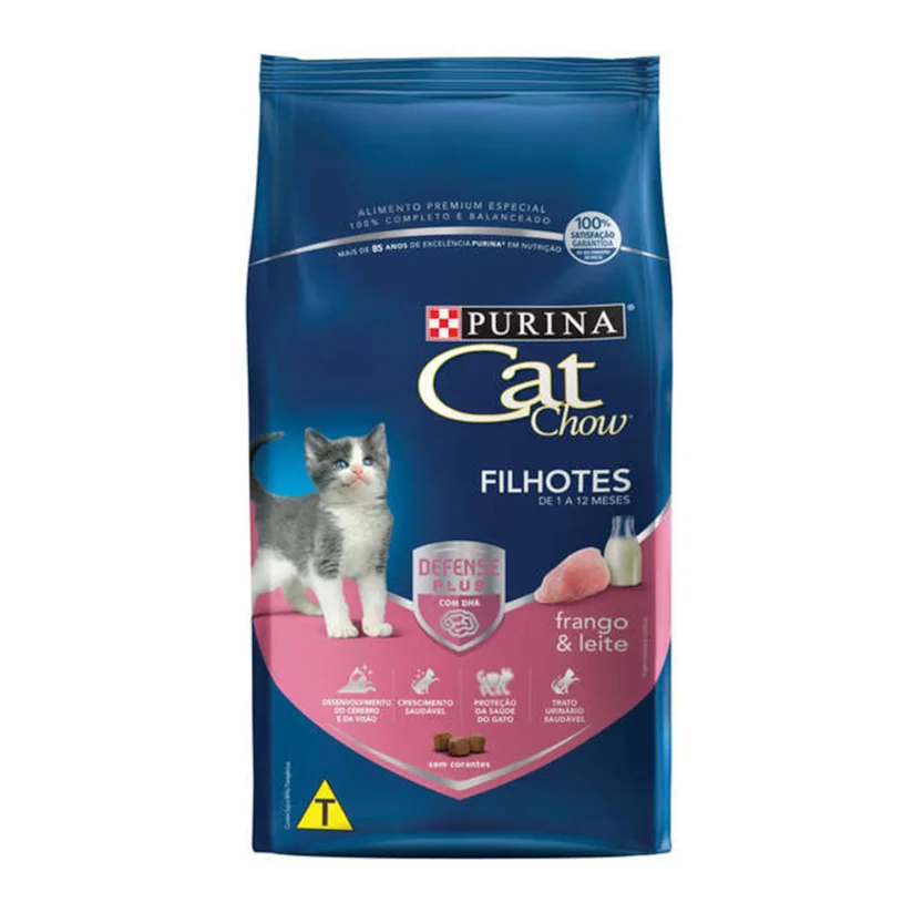 Ração Nestlé Purina Cat Chow Filhotes Frango e Leite 10,1kg