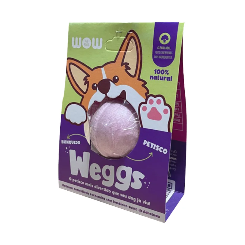 Petisco Para Cães Gourmet 100% Natural Wow Sabor Lombinho