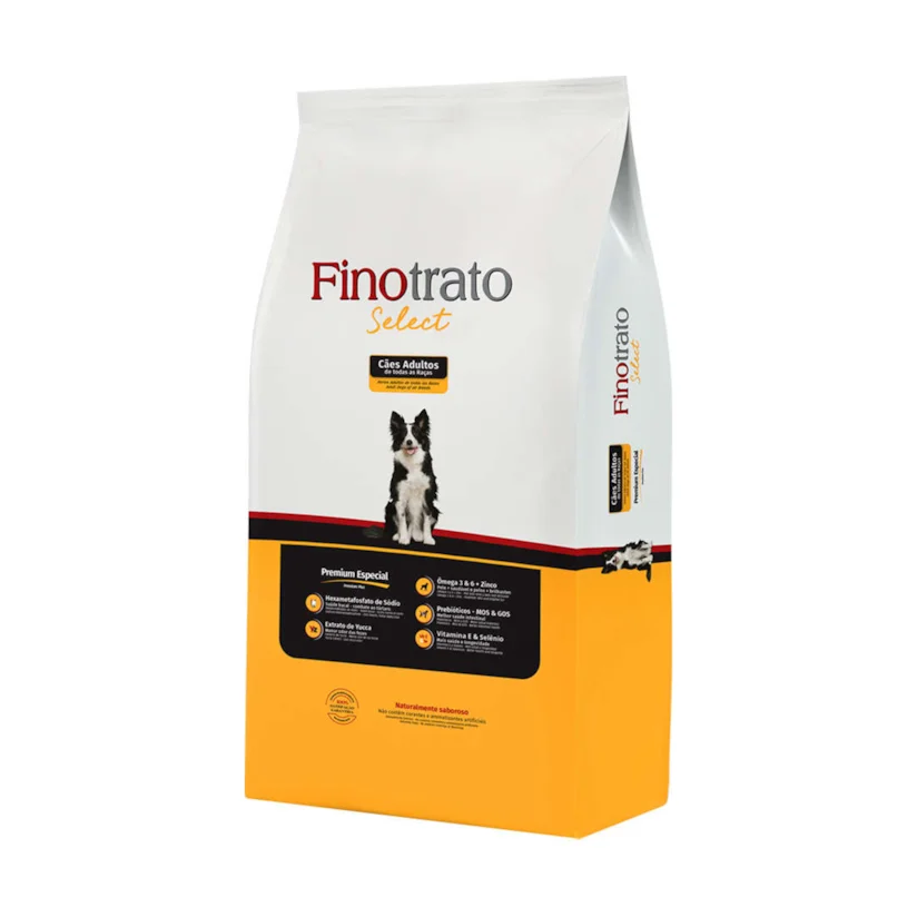 Ração para Cães Finotrato Select Adultos 15kg