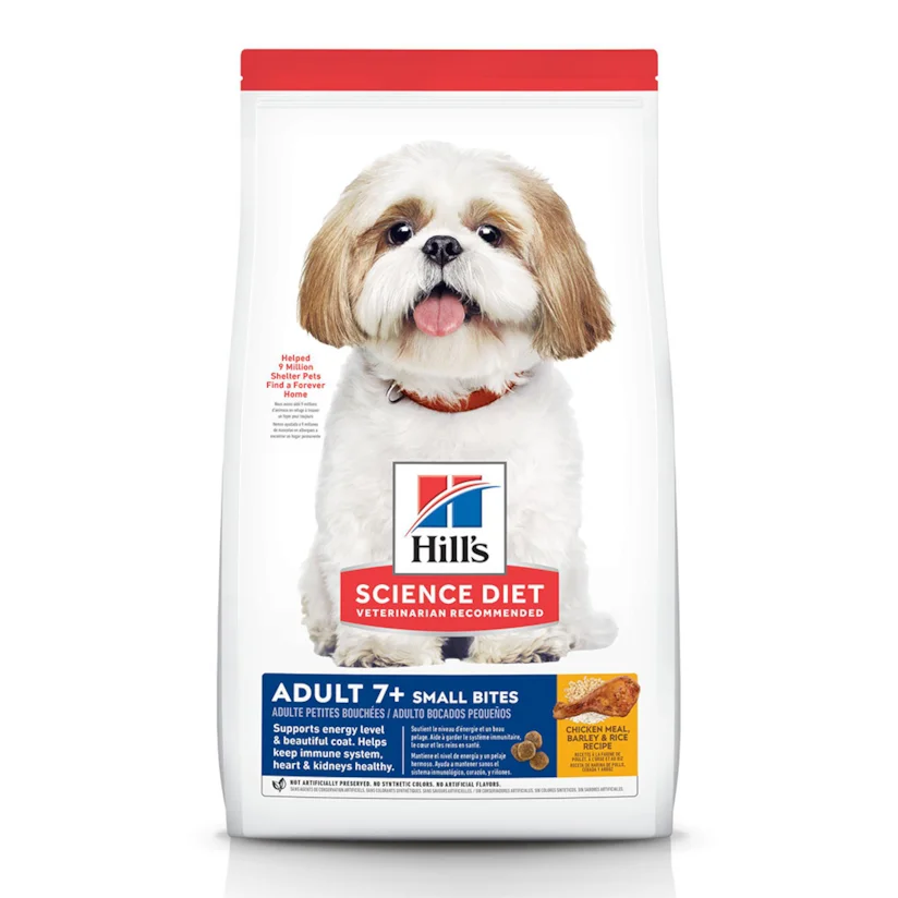 Ração Hill s Science Diet Cães Adultos 7+ Pedaços Pequenos 6,8Kg