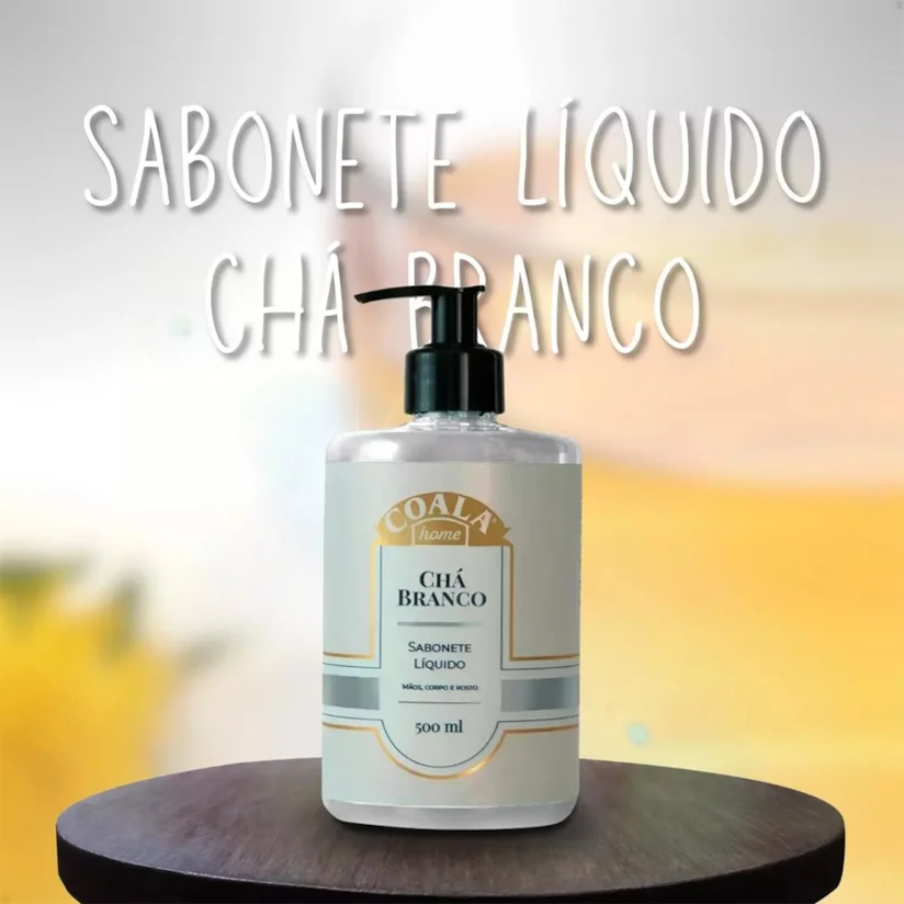 Sabonete Liquído para Pele Chá Branco Coala 500ml