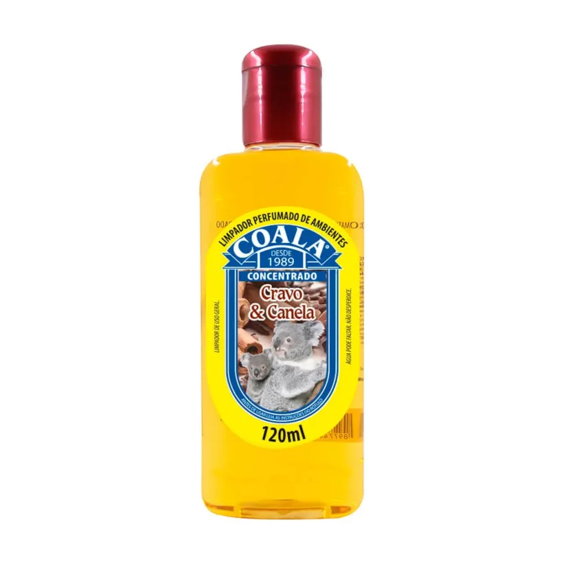 Essência Limpeza Concentrada Cravo e Canela Coala 120ml
