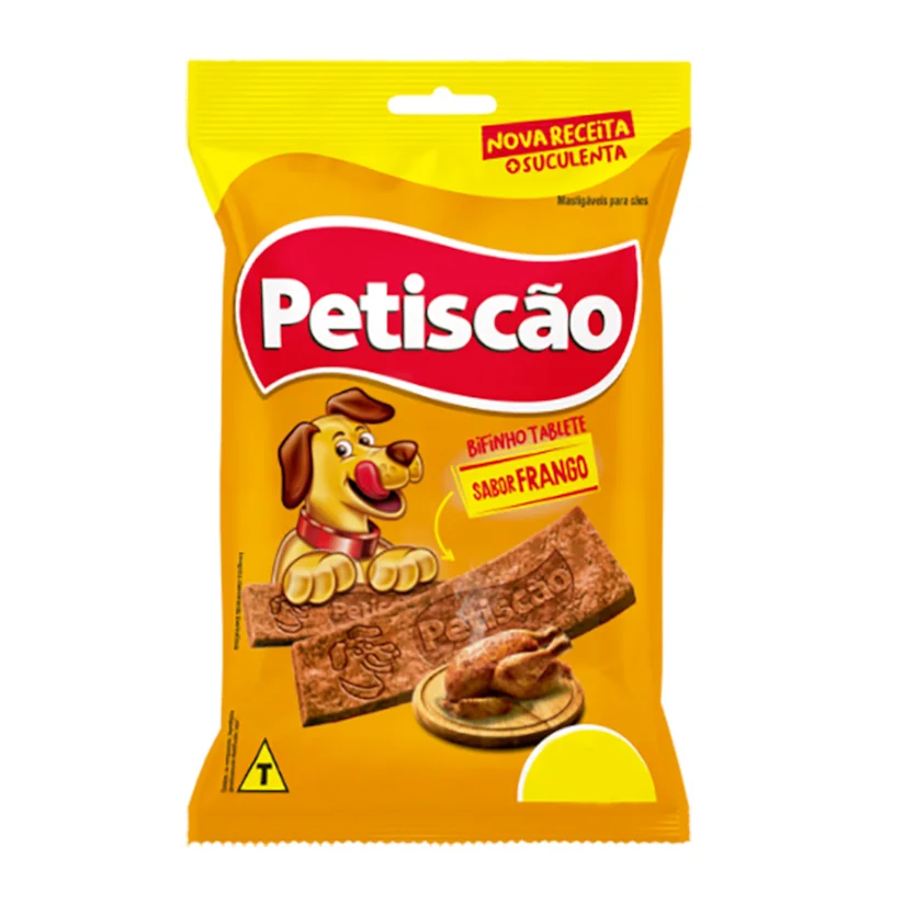 Bifinho Cães Petiscão Tablete Mastigavel de Frango Palito 500gr
