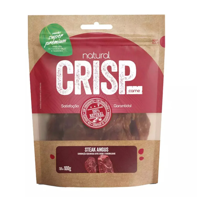 Petisco Natural Crisp Steak Angus 100g