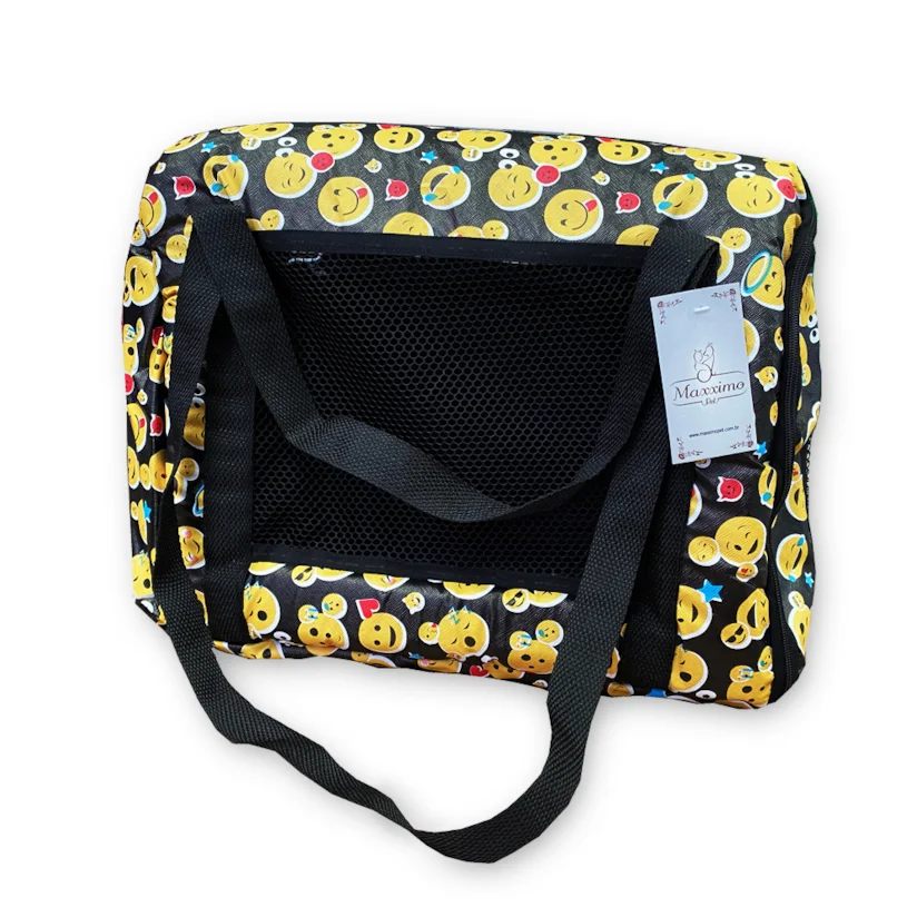Bolsa Transporte Luxo Maxximo Pet Emojis