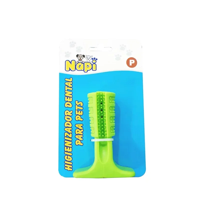 Brinquedo Mordedor Escova Dental Verde Napi P
