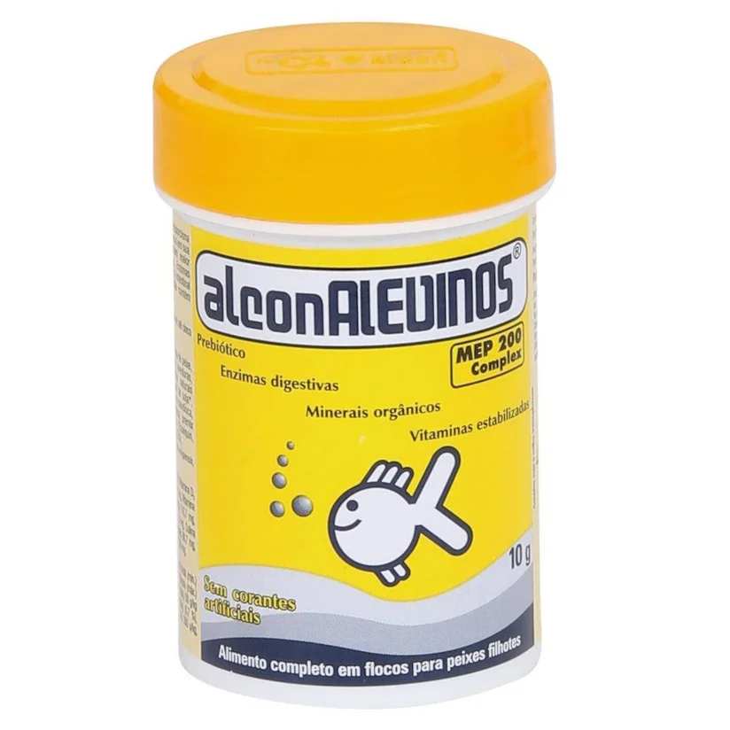 Ração Para Peixes Alevinos Alcon 10g