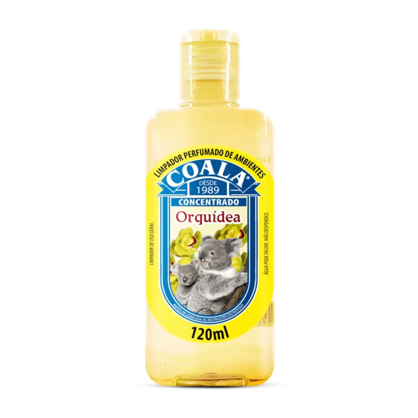 Essência Limpeza Concentrada Orquídea Coala 120ml