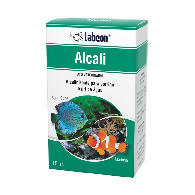 Condicionador De Água Para Aquário Alcali Labcon 15ml
