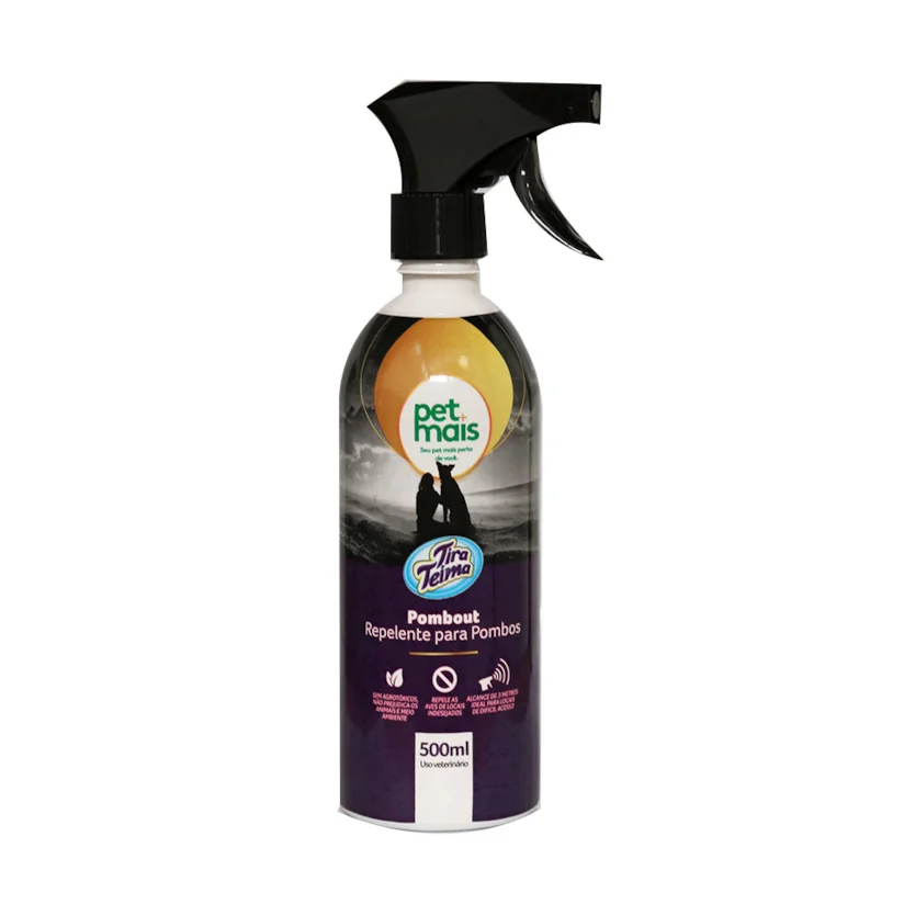 Repelente De Pombos Tira Teima Pombout Petmais 500ml