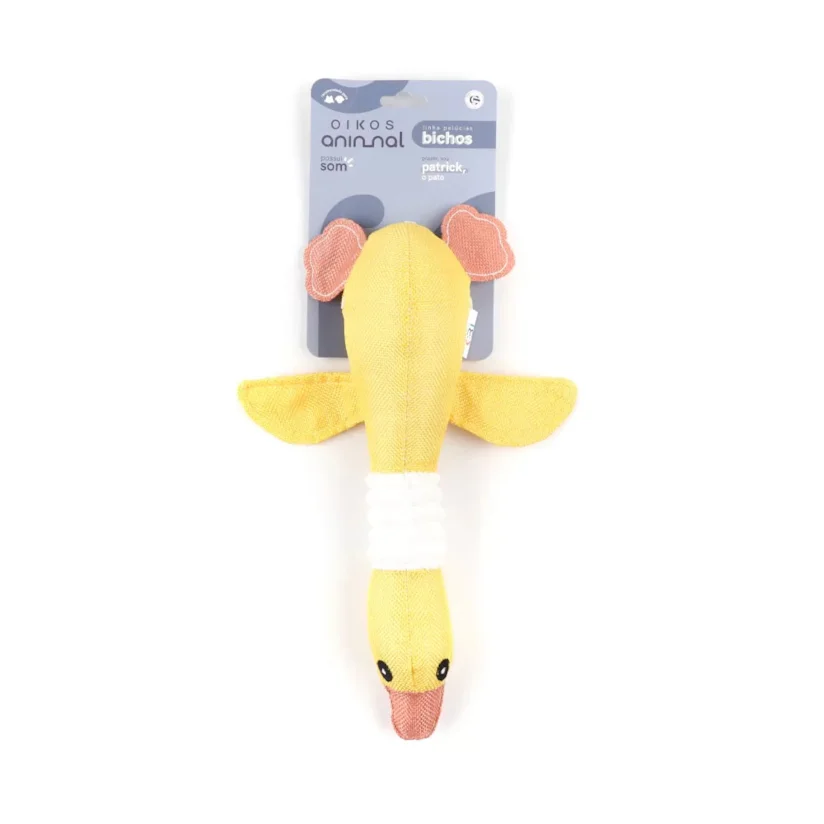 Brinquedo Cães Pelúcia Pato Oikos