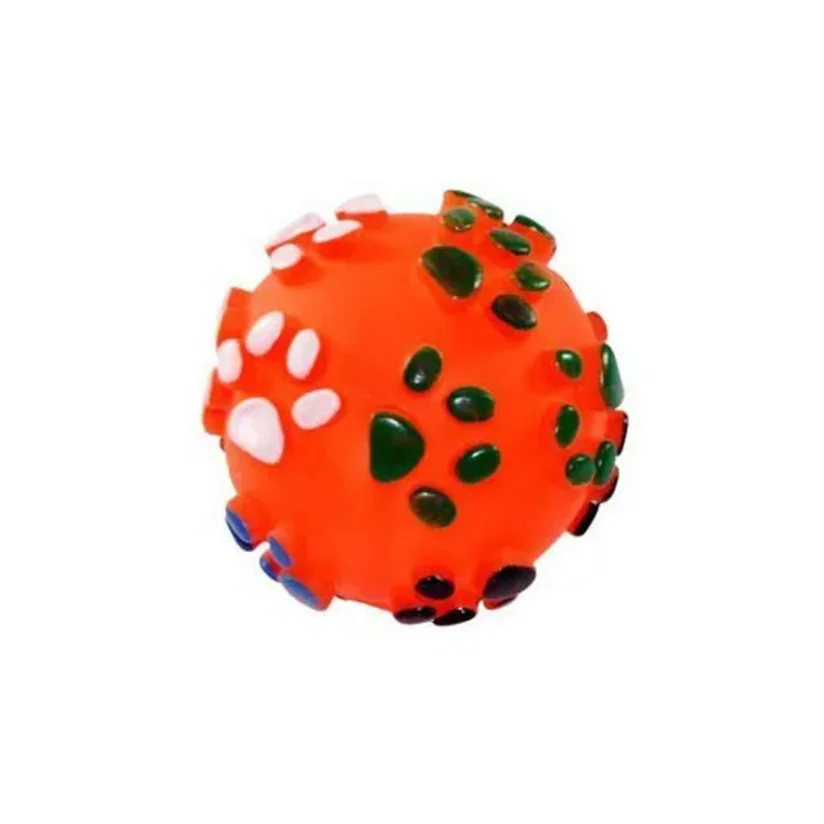 Brinquedo Cães The Pets Vinil Bolinha Patinha Color Grande