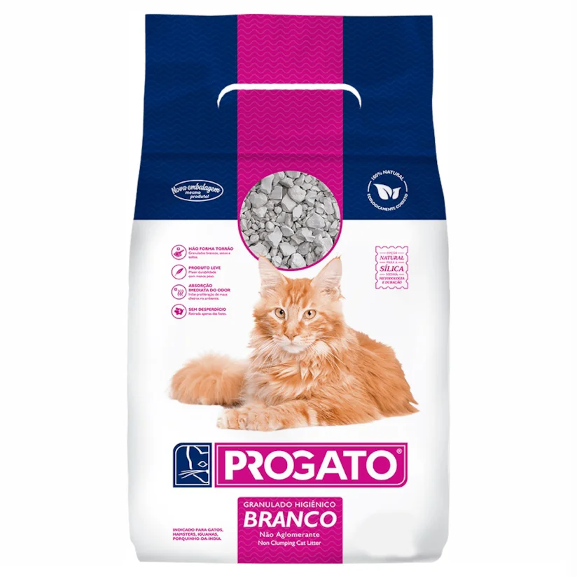Areia Higiênica Progato Tradicional 3,6kg
