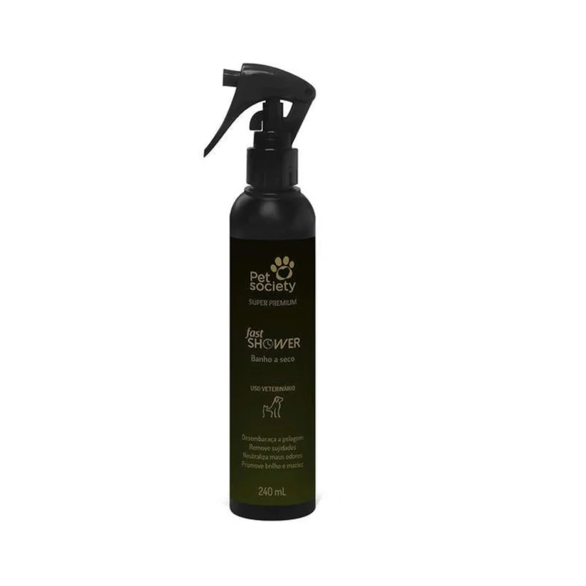 Banho a Seco Super Premium Pet Society 240ml