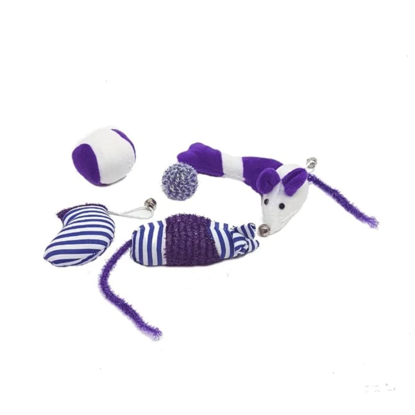 Brinquedo Gatos Jambo Acessórios 6 Unidades