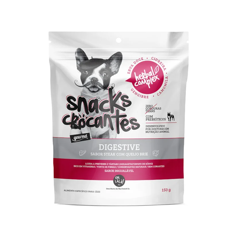 Petisco Oh LàLà Cães Crocantes Herbal Complex Digestive 150g