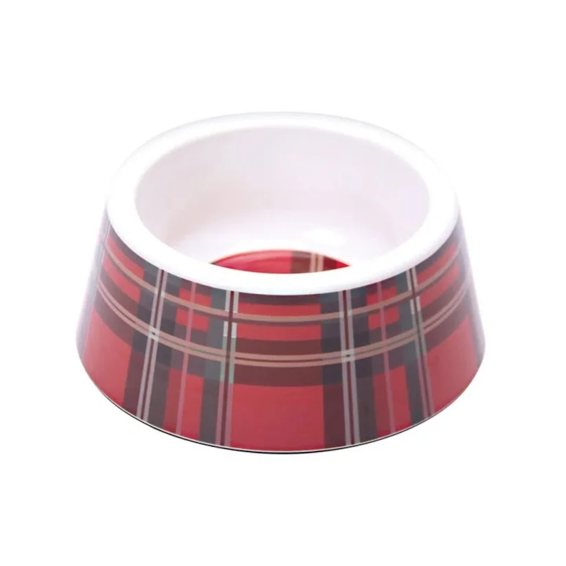 Comedouro Cães Jambo Plástico Tartan 1