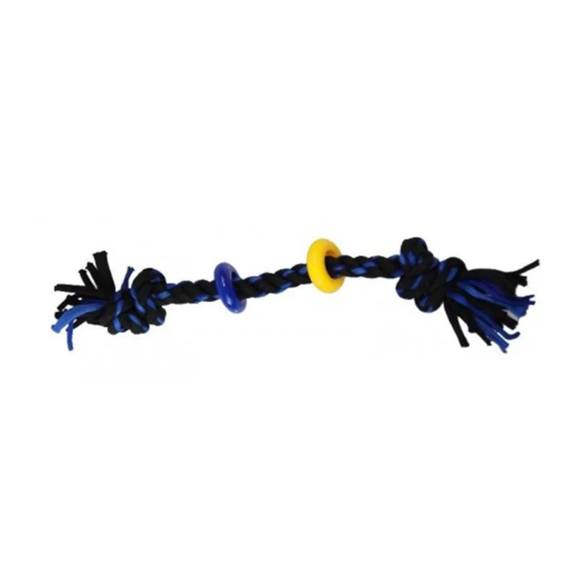 Brinquedo Mordedor Corda Preta Napi 30cm