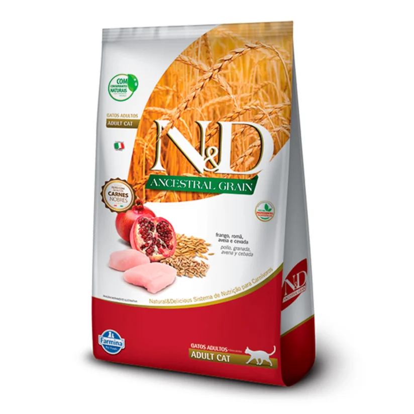 Ração N&D Ancestral Gatos Adultos Frango 400g