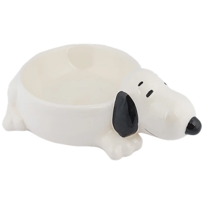 Comedouro Para Cães Cerâmica Snoopy Zooz Pets 250ml